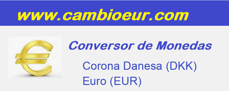 Cambio de   Corona Danesa