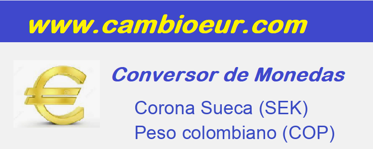 Cambio de   Corona Sueca