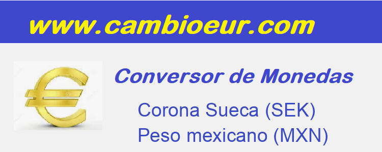 Cambio de   Corona Sueca
