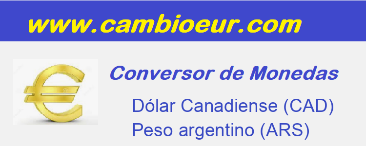 Cambio de   Dólar Canadiense