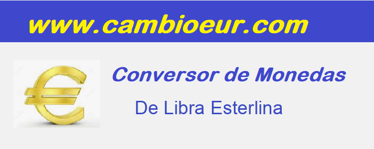 Conversor Libra Esterlina