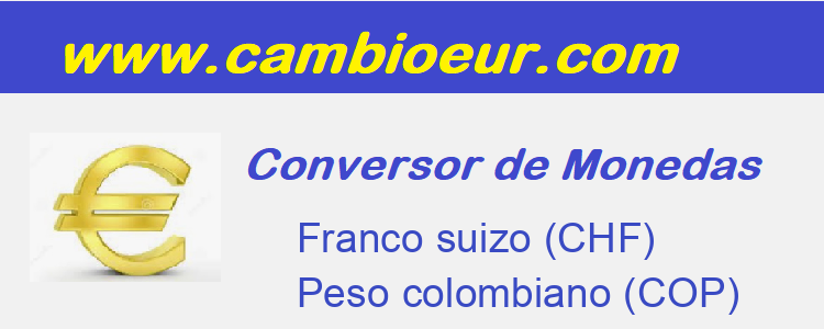 Cambio de   Franco suizo