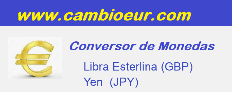 Cambio de   Libra Esterlina