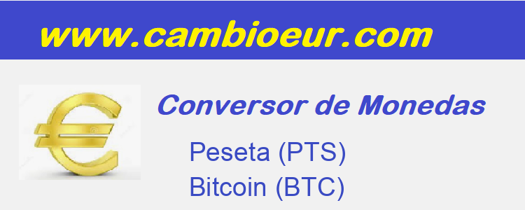 Cambio de   Peseta