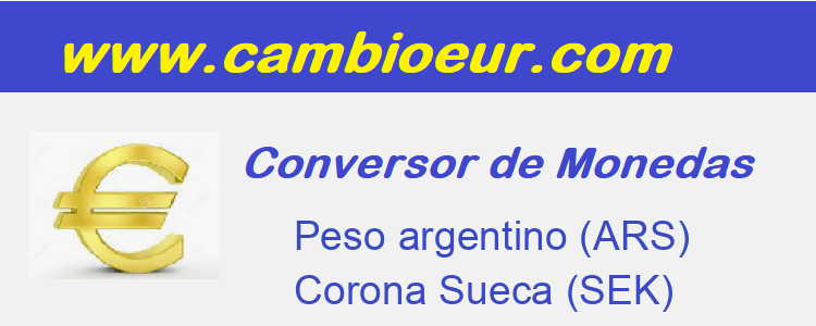 Cambio de   Peso argentino