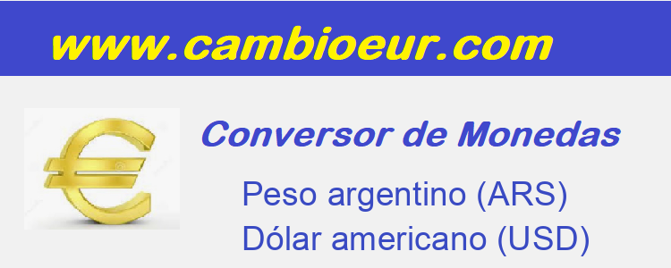 Cambio de   Peso argentino
