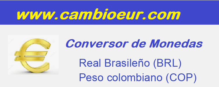 Cambio de   Real Brasileño