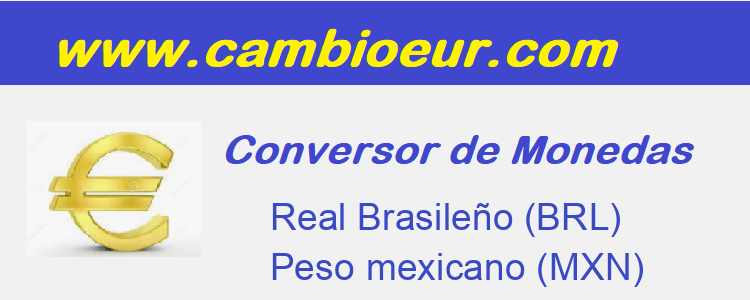 Cambio de   Real Brasileño