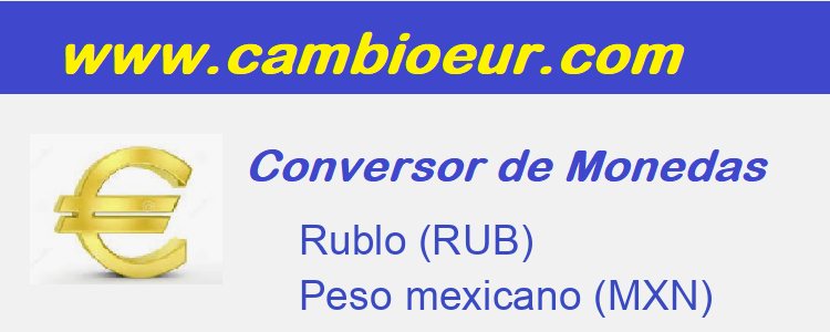 Cambio de   Rublo